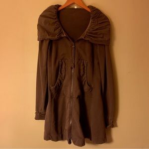 Prairie Underground long coat hoodie